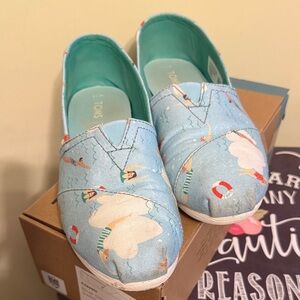 Toms Blue Glow Swimmers Alpargata